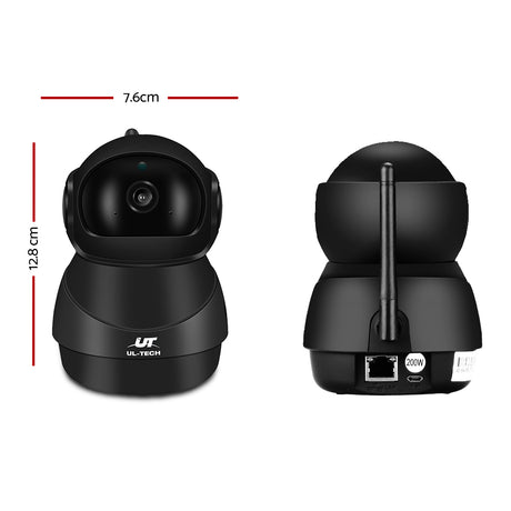 UL-Tech 1080P Wi-Fi Wireless Security Camera System with Night Vision and Baby Monitor Functionality