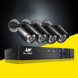 5MP Ultra HD 4-Channel CCTV Security System with Advanced Motion Detection and Night Vision