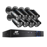 5MP Ultra HD 8-Channel CCTV Security Camera System with Advanced DVR and Motion Detection