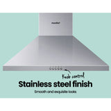 Comfee 60cm Stainless Steel Wall-Mounted Range Hood for Home Kitchen Ventilation