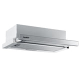 Comfee 60cm Slide-Out Stainless Steel Kitchen Range Hood with Efficient Air Extraction - Side View