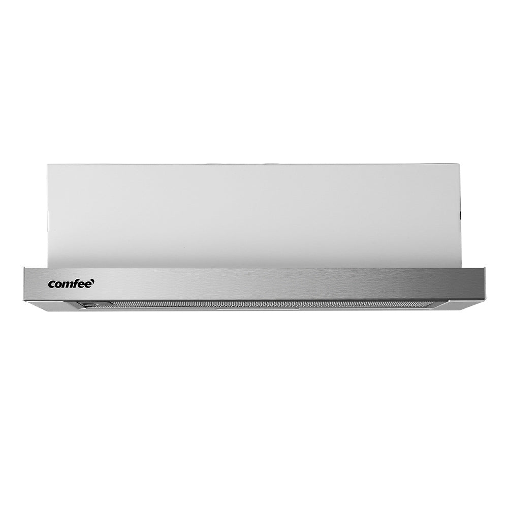 Comfee 60cm Slide-Out Stainless Steel Kitchen Range Hood with Efficient Air Extraction