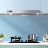 Comfee 60cm Slide-Out Stainless Steel Kitchen Range Hood with Efficient Air Extraction