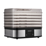 Devanti 5-Tray Stainless Steel Food Dehydrator - Silver