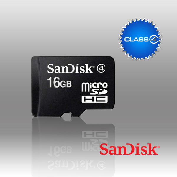 SanDisk SDQ 16GB MicroSD Memory Card