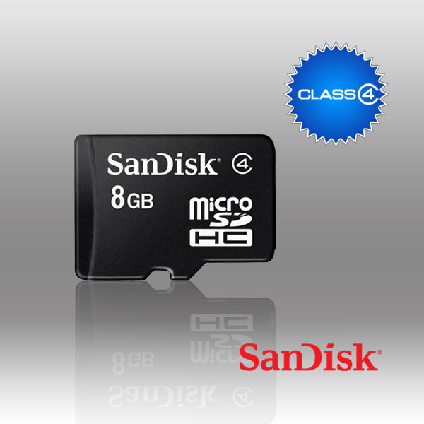 SanDisk 8GB microSD Card - Durable and Versatile Storage Solution for Your Devices