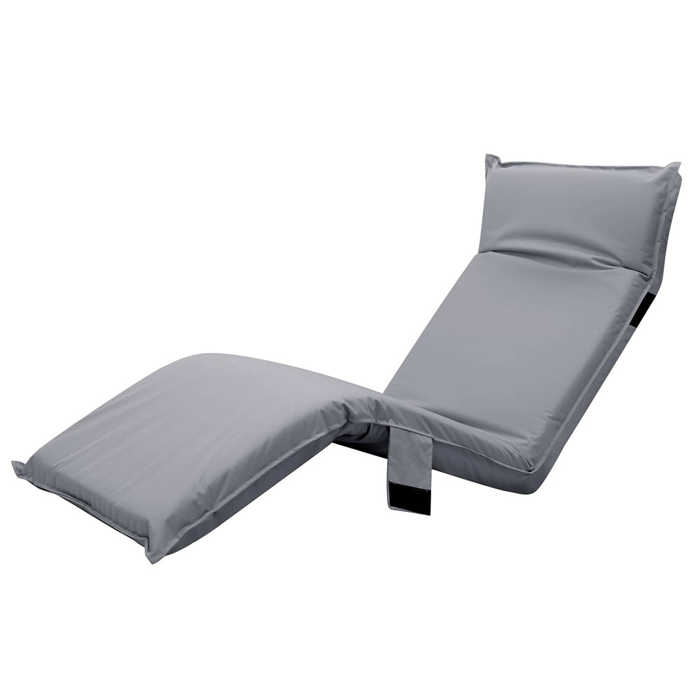 Portable Adjustable Outdoor Lounge Sofa - Grey