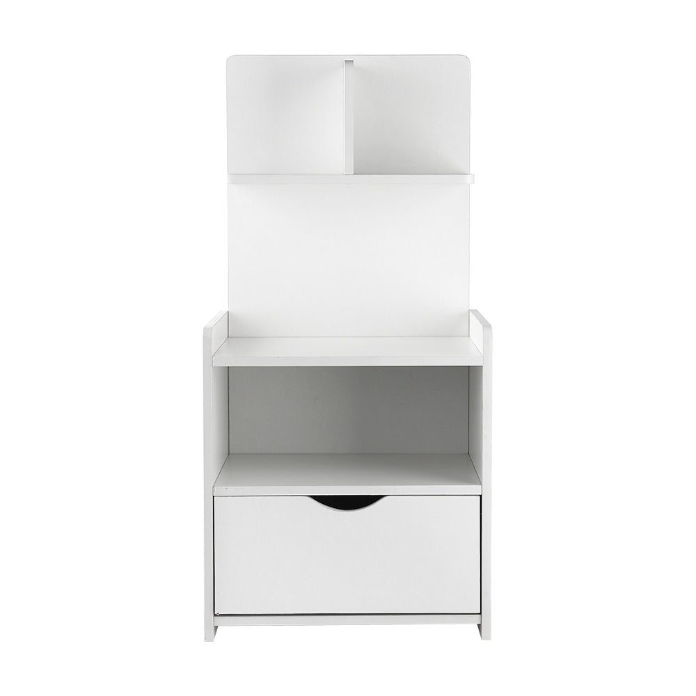 Elegant Artiss Nightstand Storage Unit with Display Shelf and Drawer