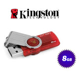 Kingston DataTraveler 101 G2 8GB USB 2.0 Flash Drive