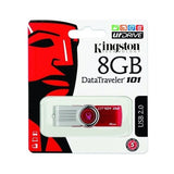 Kingston DataTraveler 101 G2 8GB USB 2.0 Flash Drive