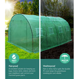 Premium Greenhouse Replacement Cover 4m x 3m x 2m - High-Density Waterproof Design