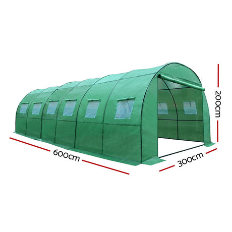 Premium Greenhouse Cover for 6x3x2m Garden Shed - Durable UV-Resistant Design