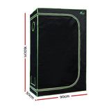 90cm Indoor Hydroponic Growing Tent with Accessories - Front View