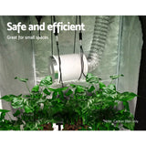 Activated Carbon Filter Grow Tent Ventilation Kit - 6 Inch Hydroponic System by Greenfingers