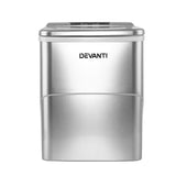 Devanti Silver Portable Ice Maker Machine