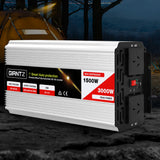 Giantz 1500W Pure Sine Wave Inverter for 12V Battery – High Efficiency DC-AC Power Converter