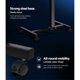 360° Rotating Adjustable Laptop Desk - Stylish Black Design