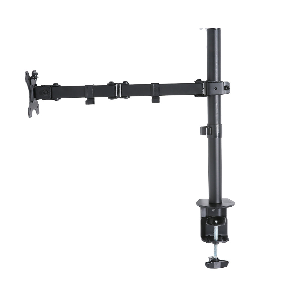 Adjustable Black Monitor Arm Mount for 32" Screens