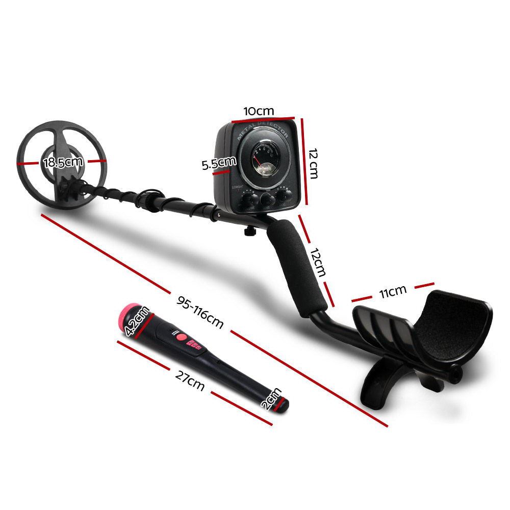 Advanced Waterproof Metal Detector and Pinpointer for Treasure Hunting - 160mm Sensitivity