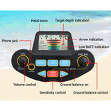 High-Sensitivity LCD Metal Detector for Treasure Hunting - Waterproof & Adjustable