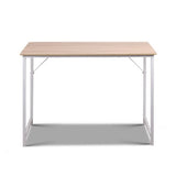 Sund Modern White Oak Computer Desk