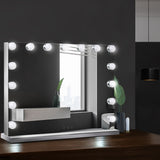 Embellir Hollywood Frameless Makeup Mirror With 15 LED Lighted Vanity Beauty 58cm x 46cm