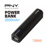 PNY PowerPack T2600 - 2600mAh Slim Universal Power Bank