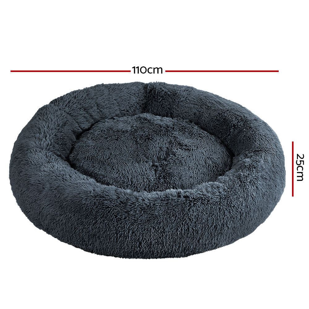 Extra Large i.Pet Comfy Washable Pet Bed for Dogs and Cats - 110cm Calming Sleep Haven