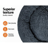 Extra Large i.Pet Comfy Washable Pet Bed for Dogs and Cats - 110cm Calming Sleep Haven - 45-Degree Angle