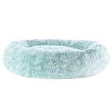 Teal Extra Large Calming Pet Bed for Dogs and Cats - Comfy, Washable, and Non-Slip Design