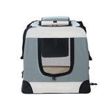 i.Pet Large Soft-Sided Pet Travel Carrier for Dogs and Cats - Foldable and Portable Kennel