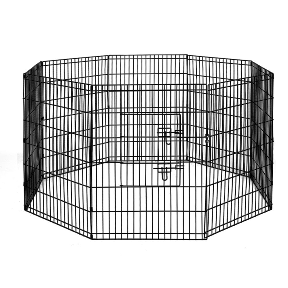 Versatile 36" 8-Panel Pet Playpen - Indoor/Outdoor Exercise Enclosure for Dogs and Small Animals