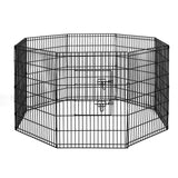 Versatile 36" 8-Panel Pet Playpen - Indoor/Outdoor Exercise Enclosure for Dogs and Small Animals