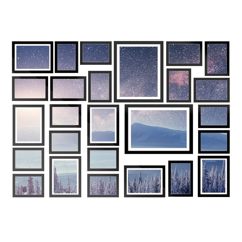 Artiss 26-Piece Black Photo Frame Collection for Elegant Wall Display