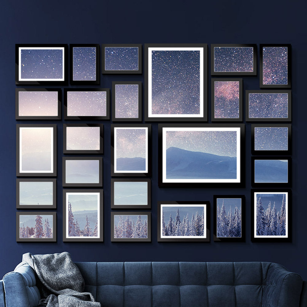 Artiss 26-Piece Black Photo Frame Collection for Elegant Wall Display