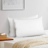 Premium Duck Feather Down Twin Pillows for Unmatched Sleeping Bliss