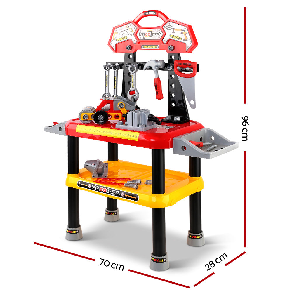 Keezi Kids Creative Tool Workshop Playset - Red