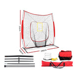 Everfit Multi-Sport Training Net - Portable Baseball, Softball, and Tennis Practice System