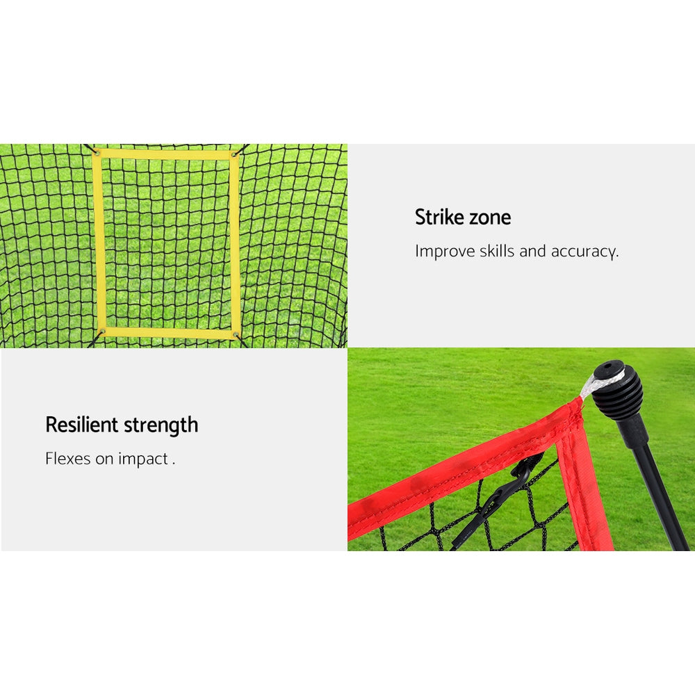 Everfit Multi-Sport Training Net - Portable Baseball, Softball, and Tennis Practice System