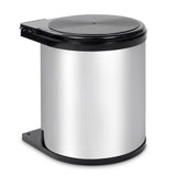 Cefito 14L Elegant Swing-Out Kitchen Waste Bin - Front View