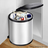 Cefito 14L Elegant Swing-Out Kitchen Waste Bin