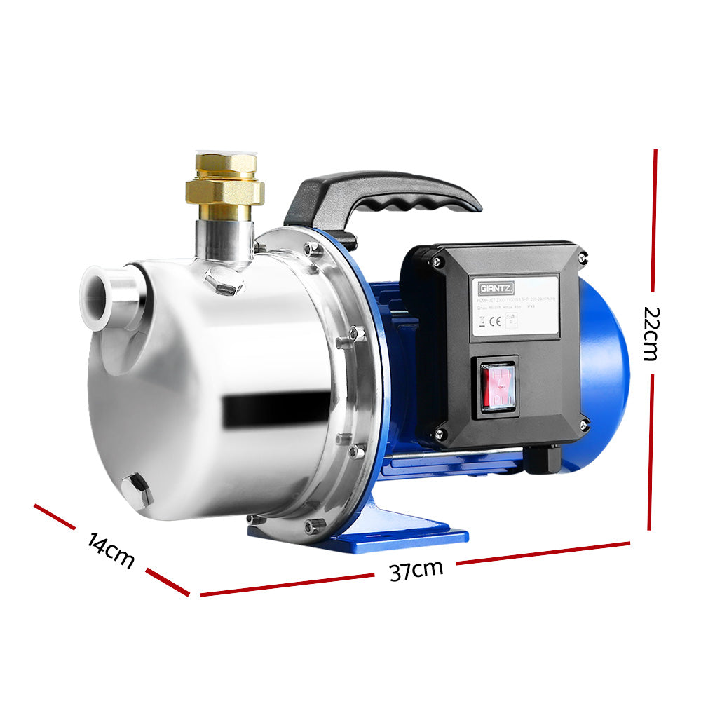 Stainless Steel 2300W High Pressure Garden Water Pump