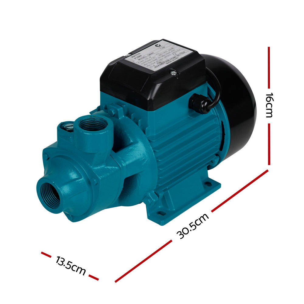 Giantz QB80 Clean Water Pump for Garden, Pool, and Car Wash - High Flow, Rust-Resistant Design