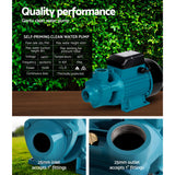 Giantz QB80 Clean Water Pump for Garden, Pool, and Car Wash - High Flow, Rust-Resistant Design