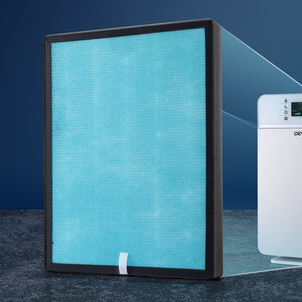 Devanti HEPA and Activated Carbon Replacement Filter for Air Purifiers