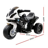 BMW Licensed S1000RR Kids Electric Ride-On Motorcycle in Black