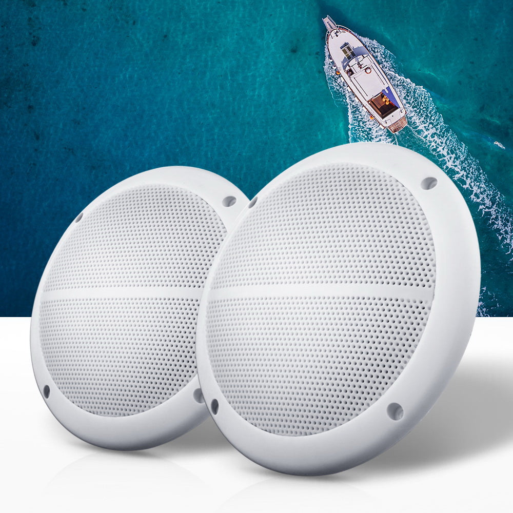 Premium Waterproof 2-Way 6.5" Marine Speakers for Outdoor Adventures