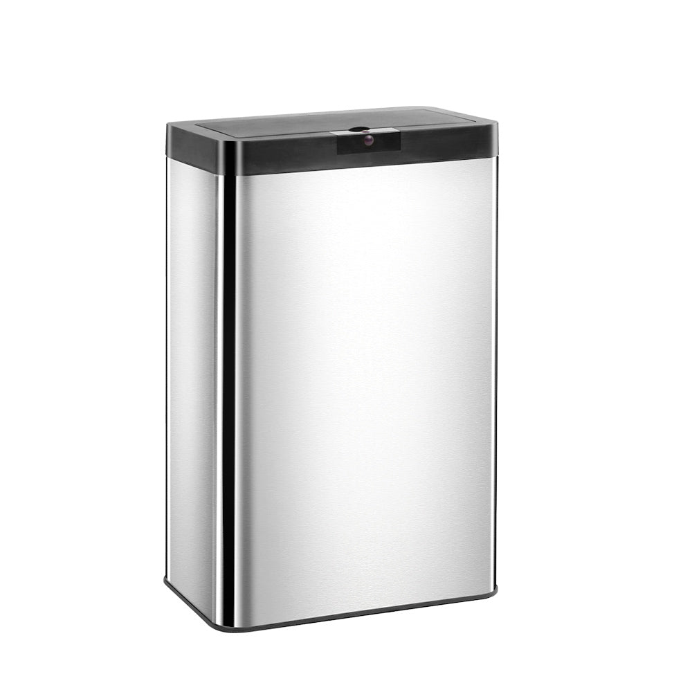 60L Touchless Stainless Steel Sensor Garbage Can