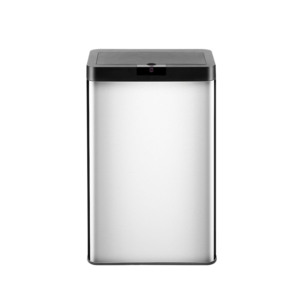 60L Touchless Stainless Steel Sensor Garbage Can