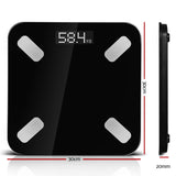 Everfit Smart Bluetooth Body Fat Scale with 23 Health Metrics - 180KG Capacity